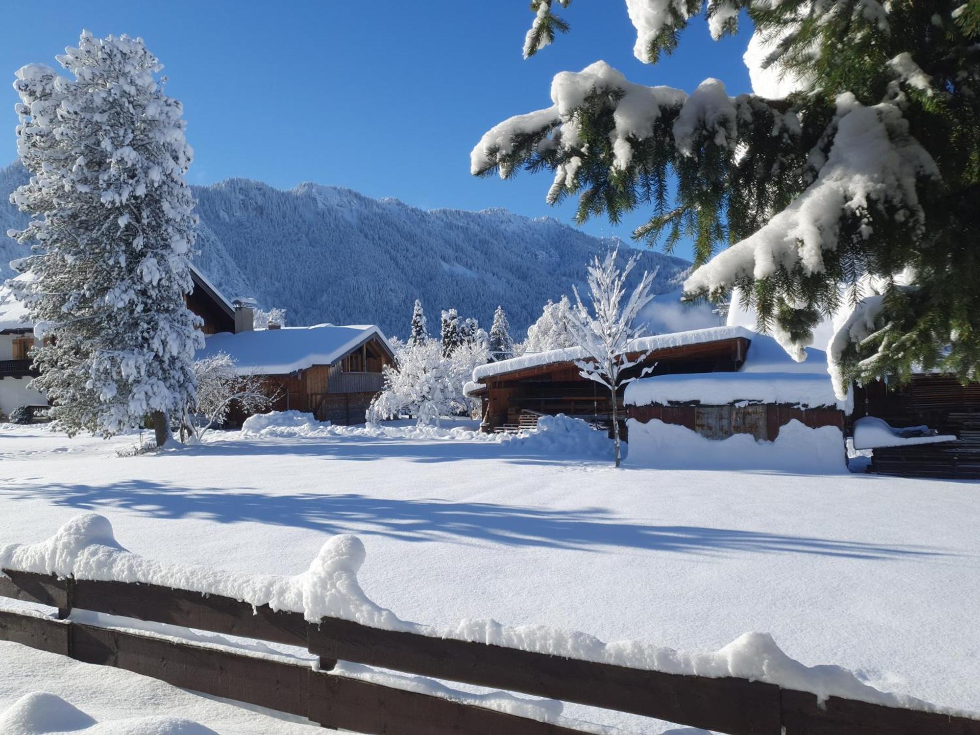 Alpenblick Apartment Oberammergau Exterior foto
